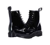 Dr. Martens Women's 1460 Mono Amphibians, Black Patent Lamper, 3 UK