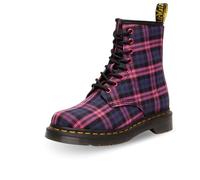 Dr. Martens womens 1460, Pink Multi Tartan, 9 UK