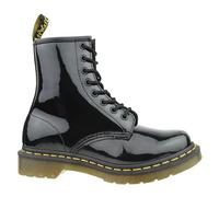 Dr. Martens Women's 1460 W Amphibians, Black Patent Lamper, 6 UK