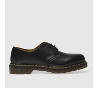 Dr. Martens Women's 1461 Flats in Black, Stitch Detail, Leather, Size: 8 UK 8