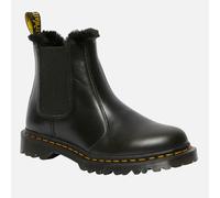 Dr. Martens Women's 2976 Leonore Fur Lined Leather Chelsea Boots - Dark Grey - UK 4