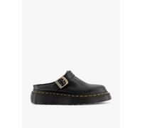 Dr. Martens Womens Black Laketen Leather Platform Mules Eur 40 / 7 Uk Women