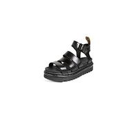 Dr. Martens Women's Blaire Ankle Strap Sandals, Black (Black Brando 001), 4 UK