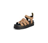 Dr. Martens Women's Blaire Nubuck Fisherman Sandal, Savannah Tan, 5 UK
