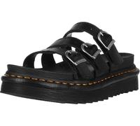 Dr. Martens Women's Blaire Slide Sandal, Black Hydro Leather, 9 UK