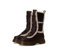 Dr. Martens Women's Buzz Lace Wl Fashion Boot, Dark Brown, 7 UK