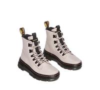 Dr. Martens womens Combs W, Vintage Taupe Poly Twill, 10