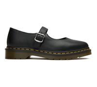 Dr. Martens Womens Dr Elphie Shoes - Black Leather - Size UK 4