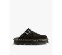 Dr. Martens Womens Dr. Martens Zebzag Platform Suede Mules Black Suede Eur 38/5 UK Women