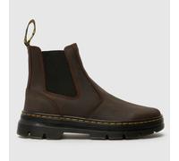 Dr Martens Women's Embury Chelsea Boots in Dark Brown, Stitch Detail, Leather, Size: 5 UK 5