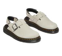 Dr. Martens Women's Jorge Ii Leather Slingback Mules, Warm Stone, 7 Women/6 Men