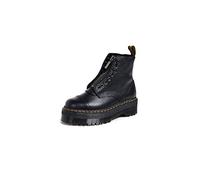 Dr. Martens Womens Jungle Combat Boot, Black Milled Nappa, 9 UK