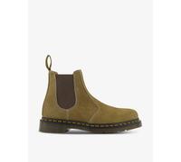 Dr. Martens Womens Muted Olive 2976 Tonal-stitch Leather Chelsea Boots Eur 41 / 8 Uk Women