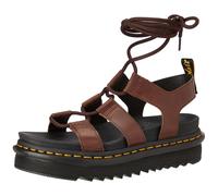 Dr. Martens Women's Nartilla Sandal Dark Brown New Oily Illusion 6