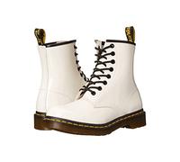 Dr. Martens Women's Original 1460 Patent Boots, White, 7 UK