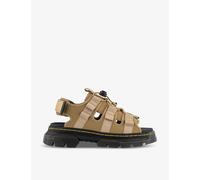 Dr. Martens Womens Savanh Tan Jericho Toggle-lace Leather Sandals Eur 37 / 4 Uk Women