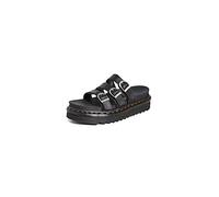 DR MARTENS Women's Slide Sandal, Black Hydro, 8 UK