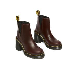 Dr. Martens Women's Spence Chelsea Boot, Dark Brown, 42 EU/UK 8