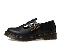 Dr. Martens Women's Vegan 8065 Mary Jane Flat, Black Felix Rub Off, 6, Black Felix Rub Off, 4 UK
