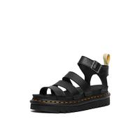 Dr. Martens Womens Vegan Blaire Black Synthetic Leather Sandals 41 EU
