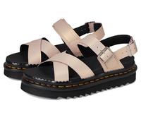 Dr. Martens Women's Voss Ii Sandal, Powder Pink Gold Shift, 8 UK