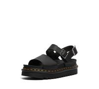 Dr. Martens Women's Voss Sandal, Black Hydro Leather, 9 UK