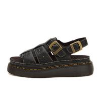Dr. Martens Women's Wrenlie Open FL Sandal Black Milled Nappa