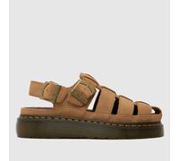 Dr. Martens Wrenlie Suede Sandals in Tan UK 9 (EU 43)
