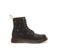 Dr Martens Youth 1460 Heart & Starlace Boot, Black, Size 5 Older Black