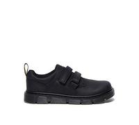 Dr Martens Youth Raffe Leather Strap Shoes, Black, Size 4 Older Black