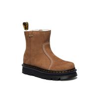 Dr. Martens Zebzag Rigger Milled Nubuck Womens Desert Brown Boots - Size UK 4