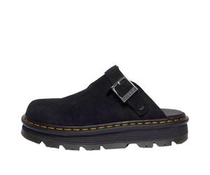 Dr. Martens Zebzag Suede Slingback Platform Mule 'Black' 31657001 7