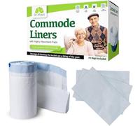 Dr. Maya Bedside Commode Chair Liners- Bedside Commodes for Seniors, Elderly, Parents, Adults, Women, and Men (Liners)