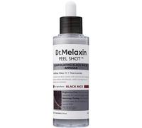Dr.Melaxin Peel Shot Glow Black Rice Peeling Ampoule Soft Exfoliating Face And Body Scrub Dead Skin Cells Blackheads Remover For All Skin Types Korean Skin Care 80Ml