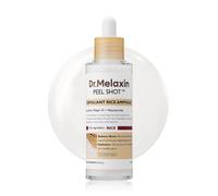 Dr.Melaxin Peel Shot Glow Rice Peeling Ampoule 80ml - Soft Exfoliating Face & Body Scrub for All Skin Types | B0DJP8GVG1
