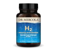 Dr. Mercola H2 Molecular Hydrogen Dietary Supplement, 30 Servings (30 Tablets), Non GMO, Gluten Free, Soy Free