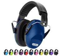 Dr.meter Ear Defenders Children, Children Ear Defenders SNR 27dB Protective Earmuffs with Noise Blocking Children Ear muffs for Sleeping Studying Adjustable Head Band Navy blue
