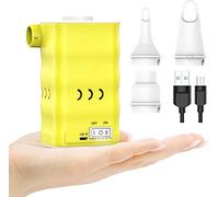 Dr.meter Electric Air Pump, 6000mAh Rechargeable Battery, Quick Fill Inflator Deflator for Outdoor Camping, Inflatable Bed, Pool, Boat, Float, Raft, Swimming Rings, Snow Tube