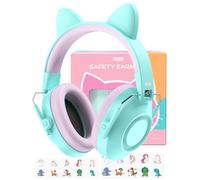 Dr.meter Noise Cancelling Headphones for Kids Adults, 32dB SNR Super Cute Ear Protection Ear Muffs for Autism Sensory, Hearing Protection Earmuff for Monster Jam Concert Firework with Stickers For DIY