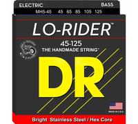DR MH5-45 'Lo-Rider' Stainless Steel 5-String Bass strings 45-125