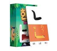 Dr. Moku's Hangul Flashcards - Learn The Korean Alphabet with visual mnemonics - Ideal for Beginners and Visual Learners