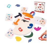 Dr. MUYA® Montessori Toy for 3 4 5 Years, Magnetic Puzzle, Wooden Toys, Educational Toy, Early Development & Activity Toys, Gift for Boys and Girls Aged 3-5 Years