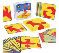 Dr. MUYA® Montessori Toy for 3 4 5 Years, Wooden Jigsaw Puzzles for Kids, Tangram, Shape Sorter, Educational Toys for 5 Year Olds, Toddler Toys, Gift for Boys and Girls Aged 3-5 Years