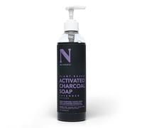 Dr. Natural Activated Charcoal Liquid Soap - Anti Acne and Blemishes - Deep Cleansing Body Wash - Gentle Body Soap for Clear Skin - Lavender - 473 ml
