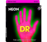 DR NEON HI-DEF NPB5-40 PINK 40-120 Fluorescent Strings for 5 String Bass