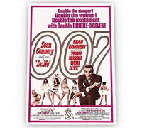 Dr No From Russia with Love POSTER Glossy Borderless of Various Sizes & Frame Option (A1 size 33.1 x 23.4 Inch / 841 x 594 mm, 03)