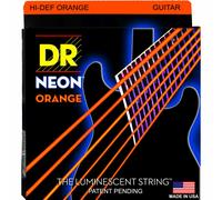 DR Strings Hi-Def Neon Orange Electric Heavy