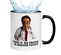 Dr. Nowzaradan Mug | 400 ml Dr Now Ceramic Coffee Mug | Funny Weight Loss Coffee Mug | Humorous Ceramic Drinking Cup with Doctor Motif | Dr. Nowzaradan Milk Mug