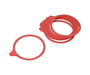 Dr. Oetker 3231 Rubber Bands, Natural Kauschuk Units 8 x 4-1/4 x 1 cm, Red