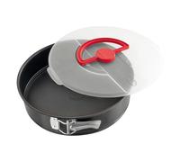 Dr.Oetker Springform Bake & Go with lid Ø26 cm in black, Stainless Steel, 26 x 26 x 7 cm